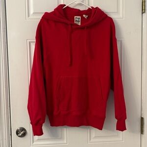 Rare Deadstock Nu Hu Division Organic Recycled Oeko-Tex hoodie sz small (1)